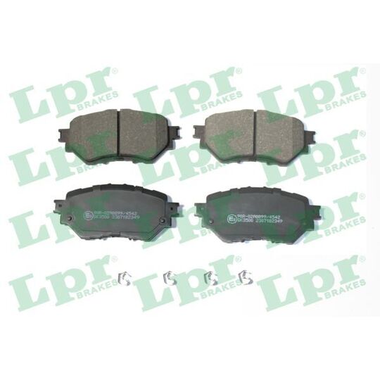 05P2349 - Brake Pad Set, disc brake 