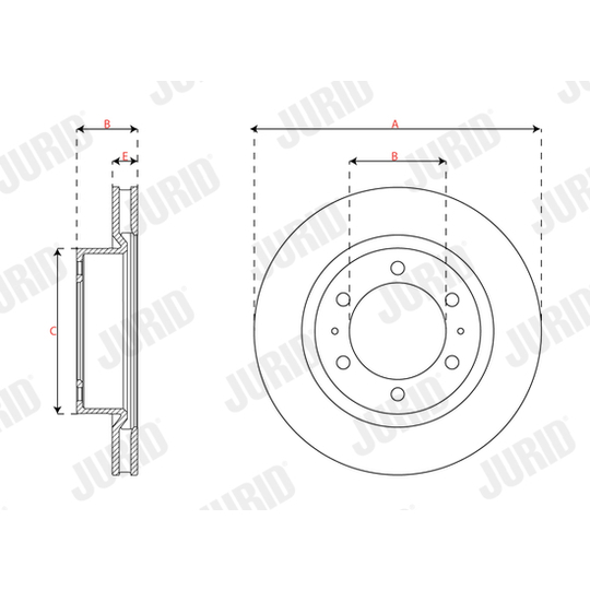 563726JC - Brake Disc 