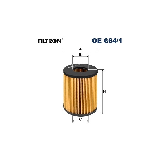 OE 664/1 - Oil filter 