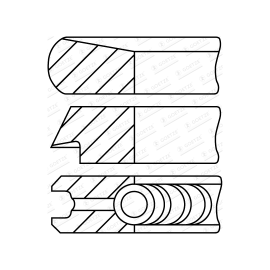 08-453100-00 - Piston Ring Kit 