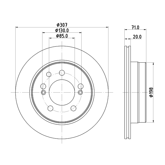 8DD 355 134-911 - Brake Disc 