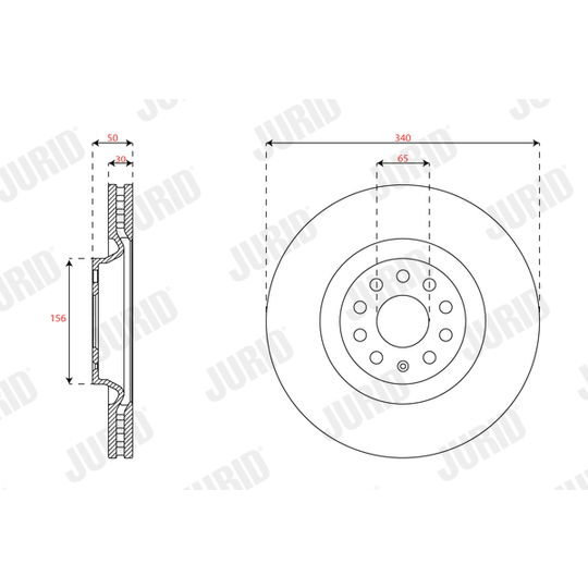 563706JC-1 - Brake Disc 