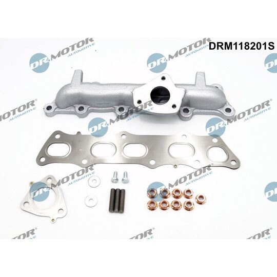 DRM118201S - Manifold, exhaust system 