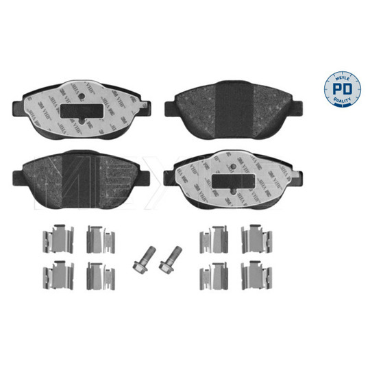 025 248 8318/PD - Brake Pad Set, disc brake 