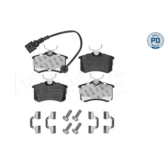 025 238 2317/PD - Brake Pad Set, disc brake 