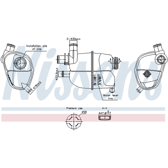 996302 - Expansion Tank, coolant 