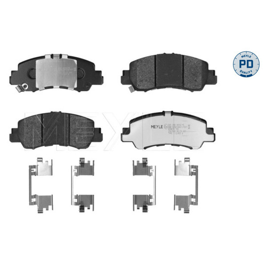 025 209 4916/PD - Brake Pad Set, disc brake 