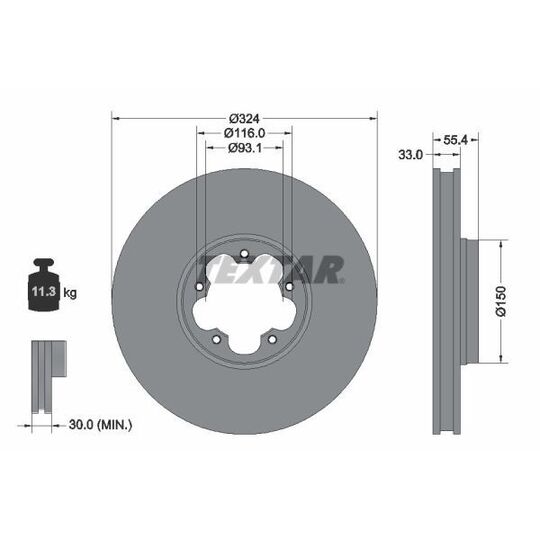 92347103 - Brake Disc 