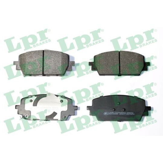 05P2323 - Brake Pad Set, disc brake 