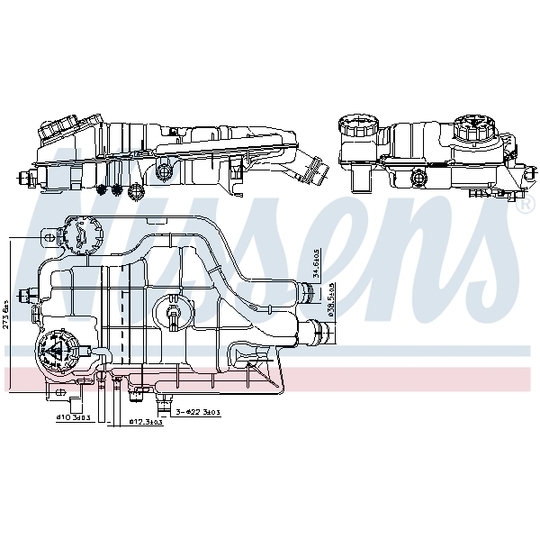 996205 - Expansion Tank, coolant 