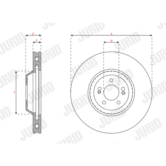 563617JC-1 - Brake Disc 