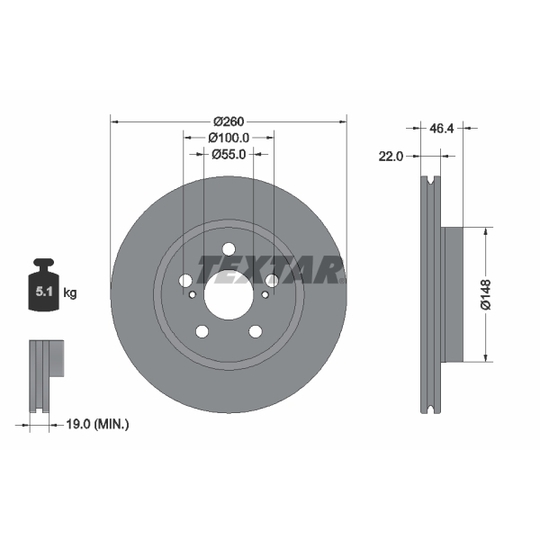 92345403 - Brake Disc 