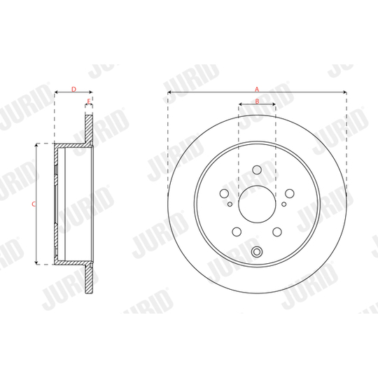 563727JC - Brake Disc 