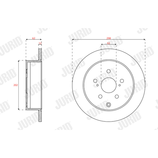 563727JC - Brake Disc 