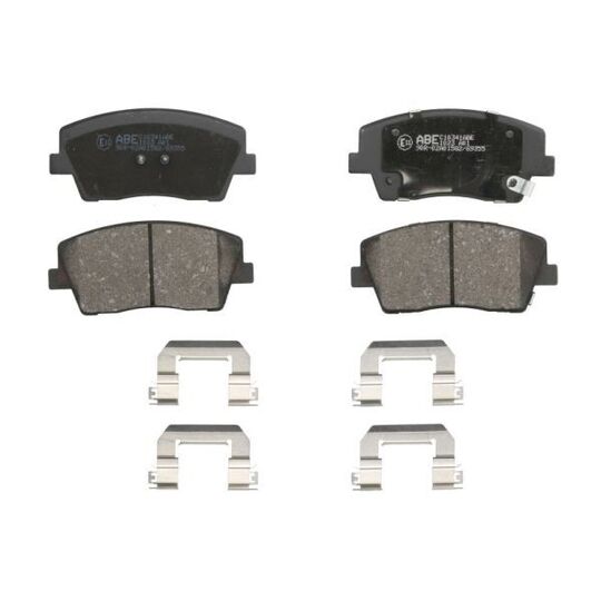 C10341ABE - Brake Pad Set, disc brake 