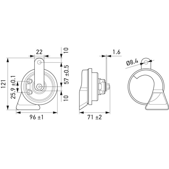 3FG 011 225-241 - Signalhorn 