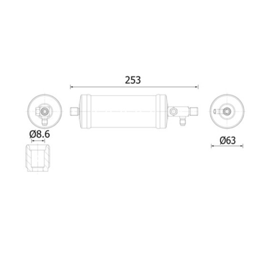 AD 323 000S - Dryer, air conditioning 