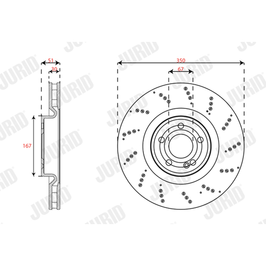 563670JC-1 - Brake Disc 