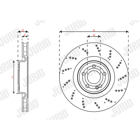 563670JC-1 - Brake Disc 