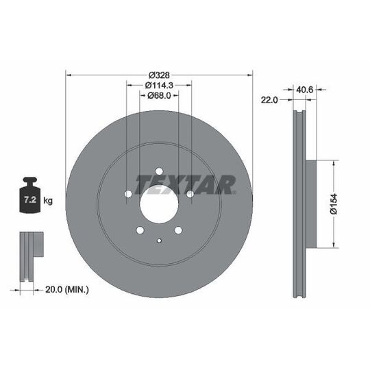 92349003 - Brake Disc 