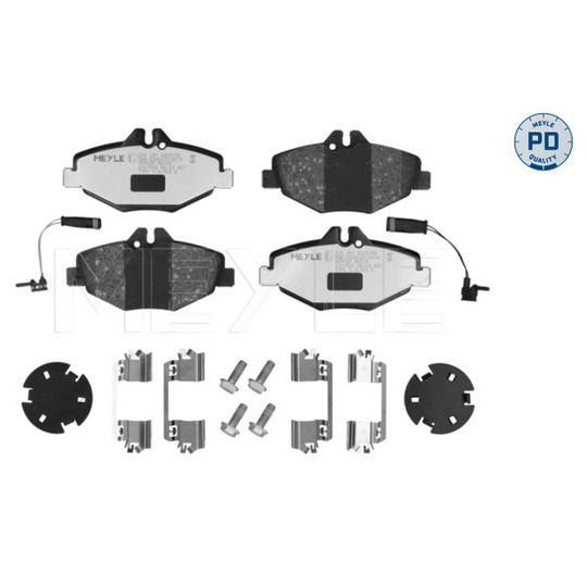 025 237 4320/PD - Brake Pad Set, disc brake 