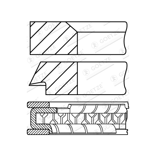 08-336300-10 - Piston Ring Kit 