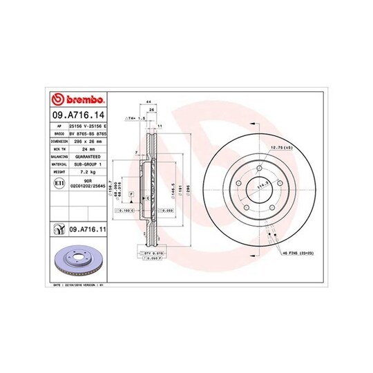 360406103100 - Brake Disc 