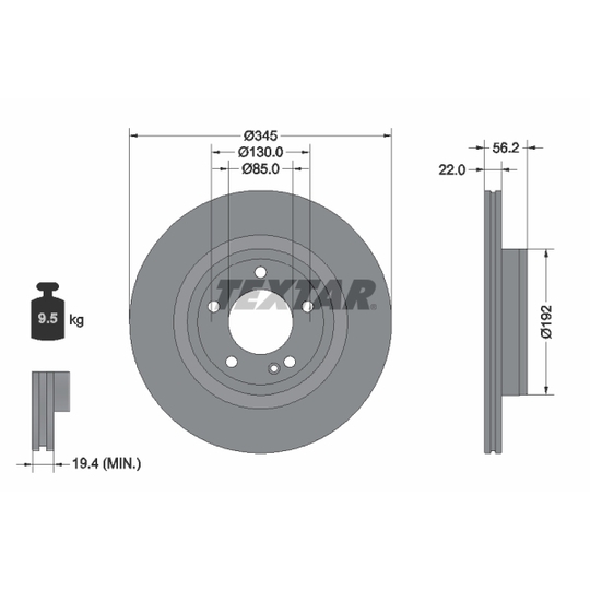 92345705 - Brake Disc 