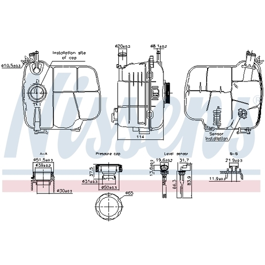 996305 - Expansion Tank, coolant 