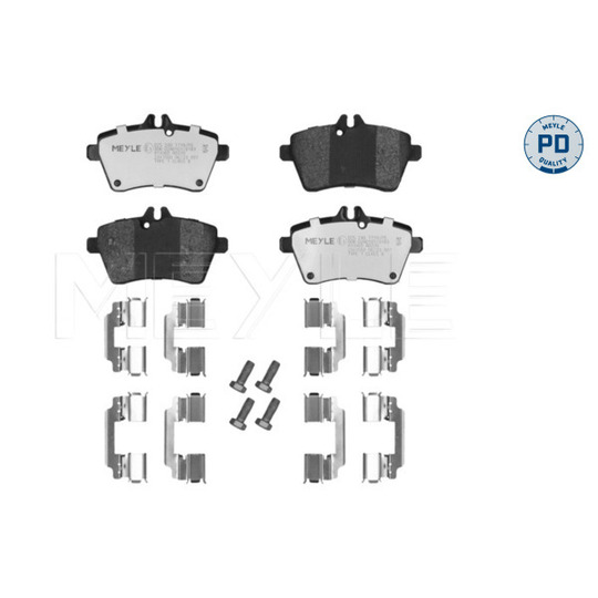 025 240 7719/PD - Brake Pad Set, disc brake 