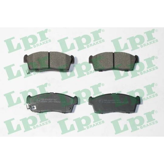 05P2341 - Brake Pad Set, disc brake 