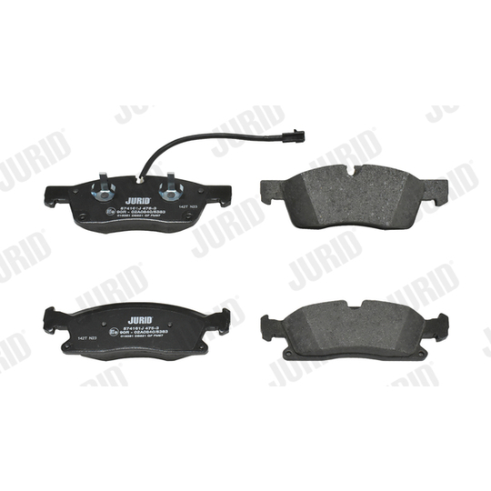 574161J - Brake Pad Set, disc brake 