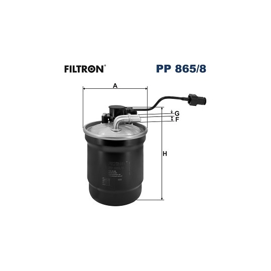 PP 865/8 - Fuel filter 