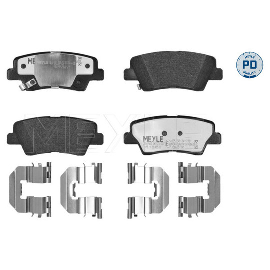 025 249 3415/PD - Brake Pad Set, disc brake 