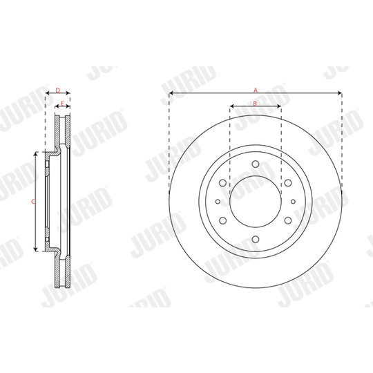 563621JC - Brake Disc 