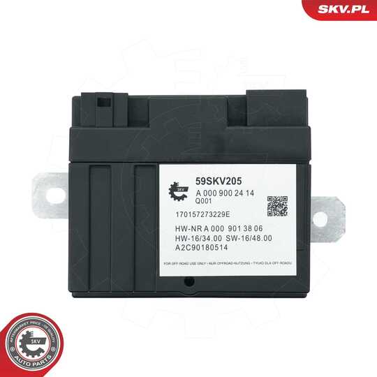 59SKV205 - Control Unit, fuel pump 