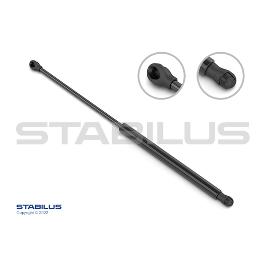 601859 - Gas Spring, tray (boot/cargo bay) 