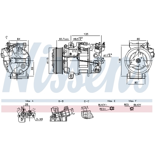 891042 - Compressor, air conditioning 
