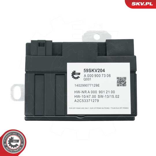 59SKV204 - Control Unit, fuel pump 