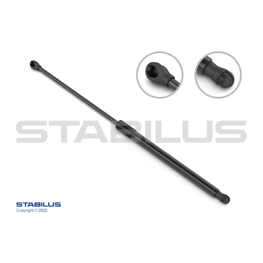 123860 - Gas Spring, bonnet 