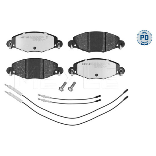 025 232 7318/PD - Brake Pad Set, disc brake 