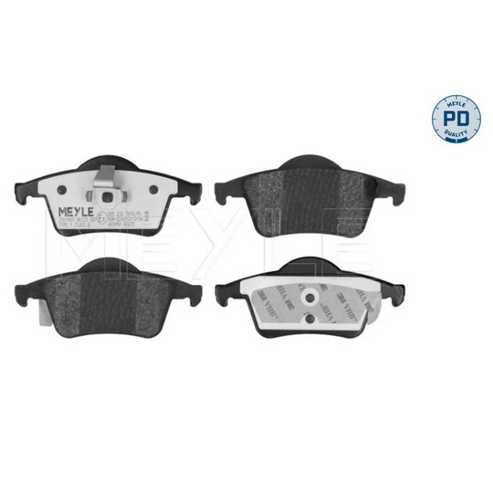 025 230 7616/PD - Brake Pad Set, disc brake 