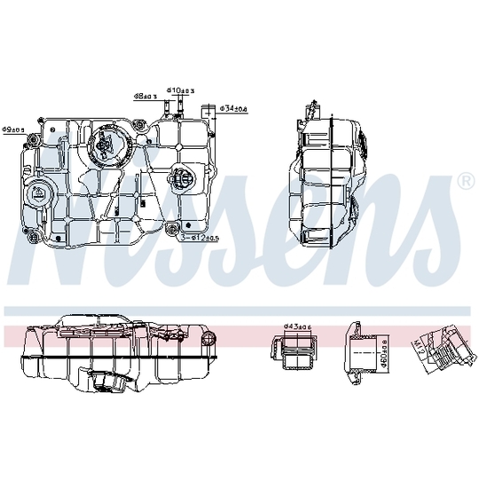 996162 - Expansion Tank, coolant 