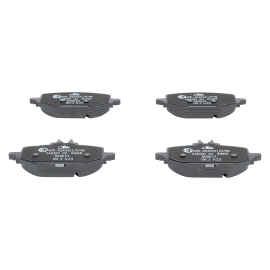 13.0460-2653.2 - Brake Pad Set, disc brake 