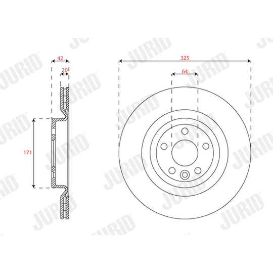 563639JC - Brake Disc 