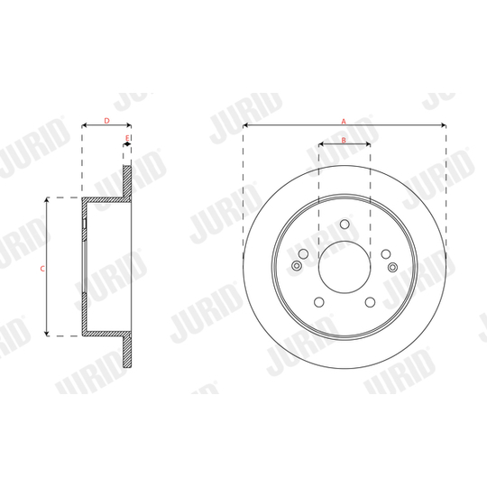 563341JC - Brake Disc 