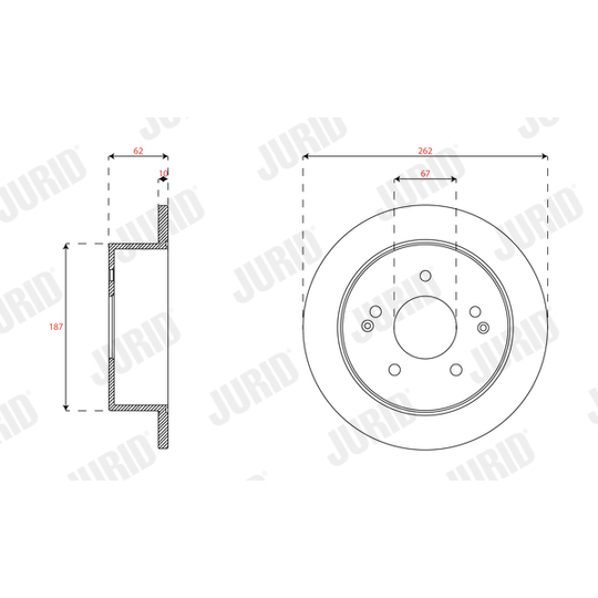 563341JC - Brake Disc 