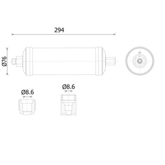 AD 320 000S - Dryer, air conditioning 