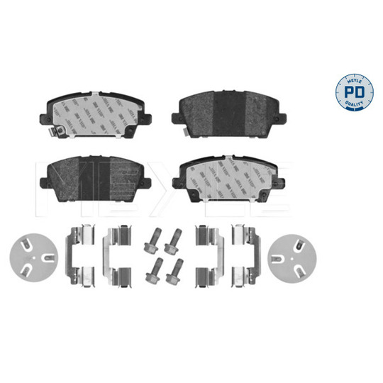 025 240 8717/PD - Brake Pad Set, disc brake 