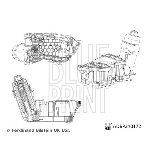 ADBP210172 - Korpus, õlifilter 